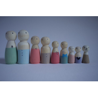 peg doll mini 4 cm of diertje